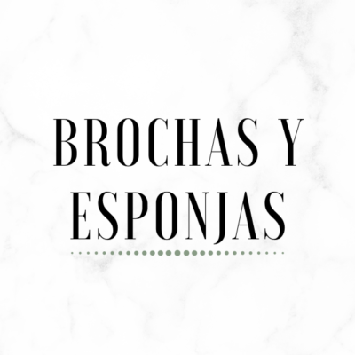 Brochas y Esponjas