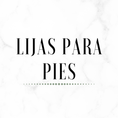 Lijas para Pies