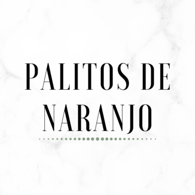 Palitos de Naranjo