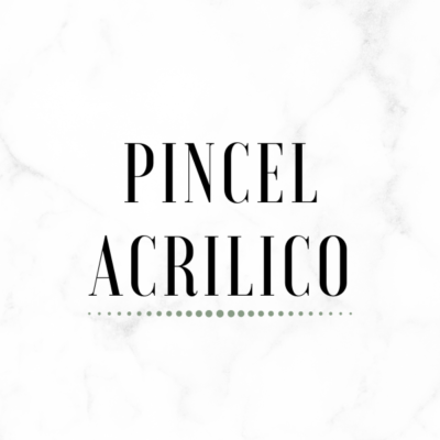 Pincel para Acrilico