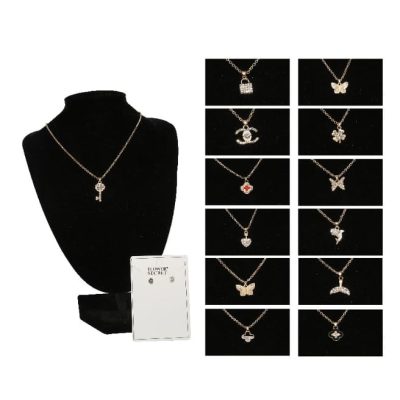 Set Cadena con Dije y Aros