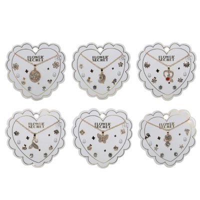 Set Cadena con Dije y Aros
