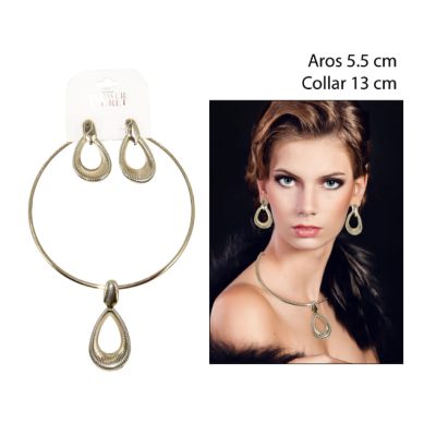 Set Gargantilla con Aros