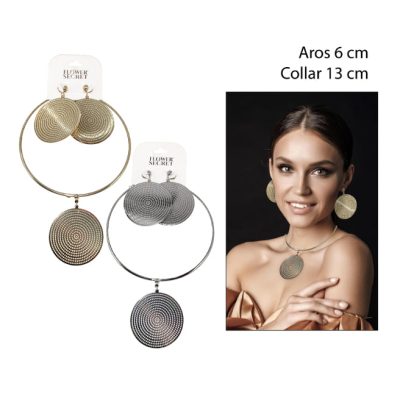 Set Gargantilla con Aros