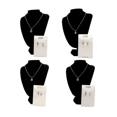 Cadena con Dije y Aros