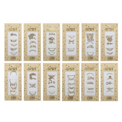 Set Anillos Regulables 5Ud