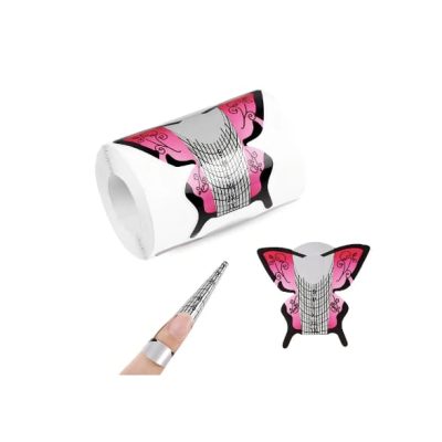 Molde Uñas Mariposa 300Uds